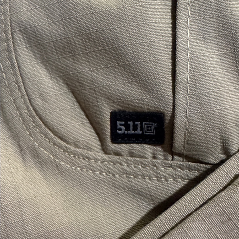 5.11 Tactical Khaki Men's Tan Cargo Pants-Size:  42x34 - Picture 6 of 9
